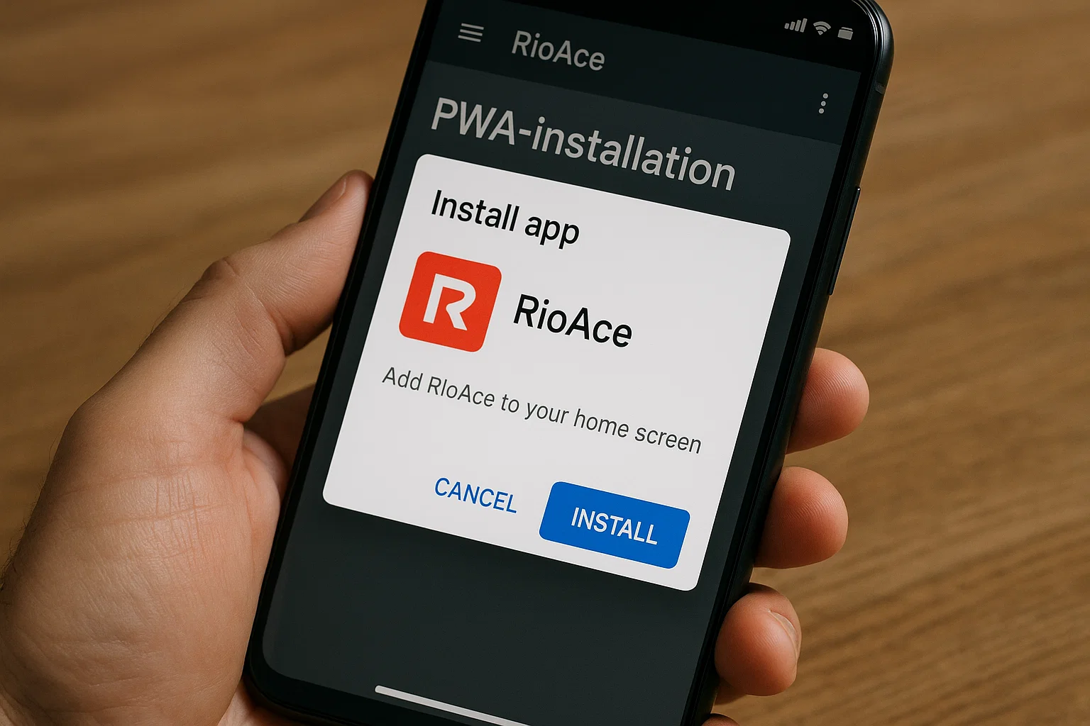 rioace app
